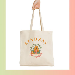 Bolsa Tote Tecendo Rainha Capy - Capivara
