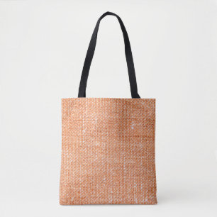 Bolsa Tote Tecido de canvas castanho para fundo, textura de l