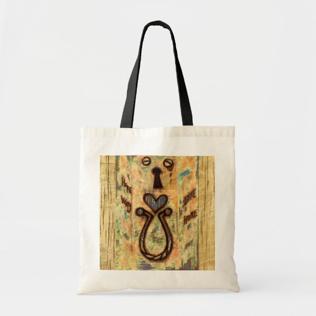 Bolsa Tote Teclado e Coração (Frente)