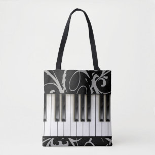 Bolsa Tote Teclado Piano // Professor Piano // Músico