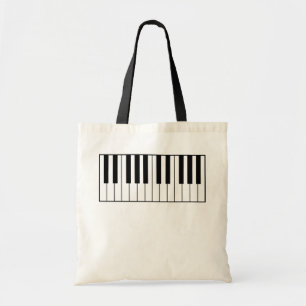 Bolsa Tote teclas musicais