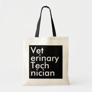 Bolsa Tote Técnico Veterinário Black Square