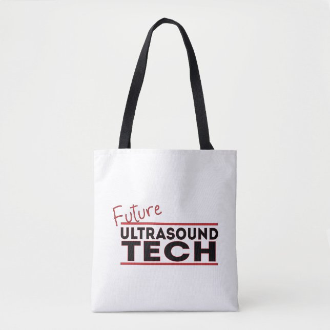 Bolsa Tote Tecnologia de Ultrasom Futuro (Frente)
