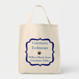 Bolsa Tote Tecnologia do veterinário/impressão Suporte-Pret
