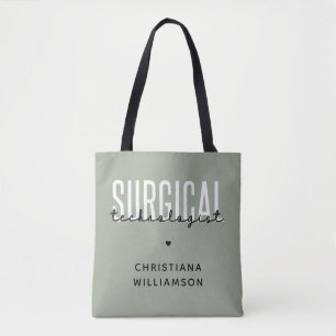 Bolsa Tote Tecnologia Surgical de Nome Personalizado Tecnolog