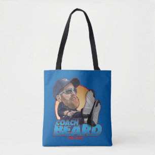Bolsa Tote Ted Lasso Barba de Treinador Bobblehead