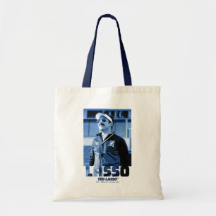 Bolsa Tote Ted Lasso   Gráfico de retrato de laço