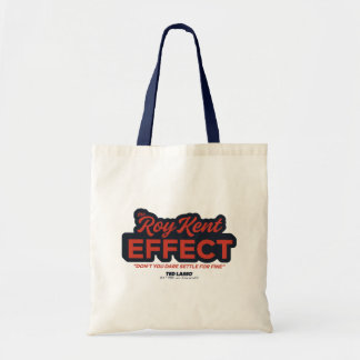 Bolsa Tote Ted Lasso | Gráfico de Tipografia do Efeito Kent-R