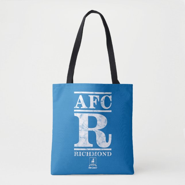 Bolsa Tote Ted Lasso | Logotipo de texto AFC R Richmond (Frente)