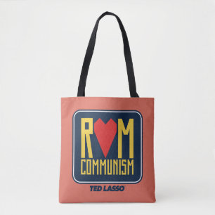 Bolsa Tote Ted Lasso Rom Comunismo Gráfico