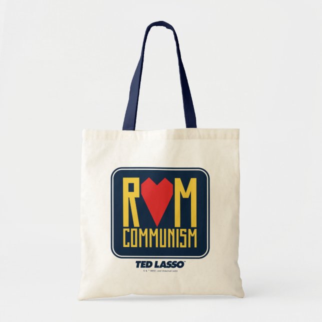 Bolsa Tote Ted Lasso | Rom Comunismo Gráfico (Frente)