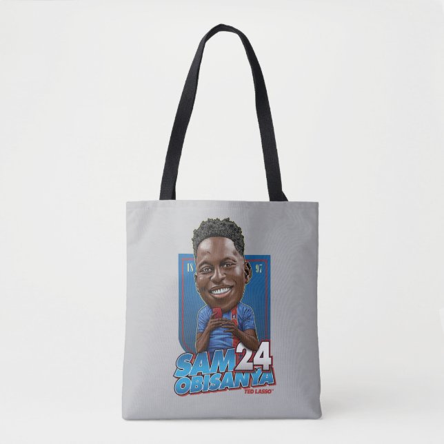 Bolsa Tote Ted Lasso | Sam Obisanya Bobblehead (Frente)