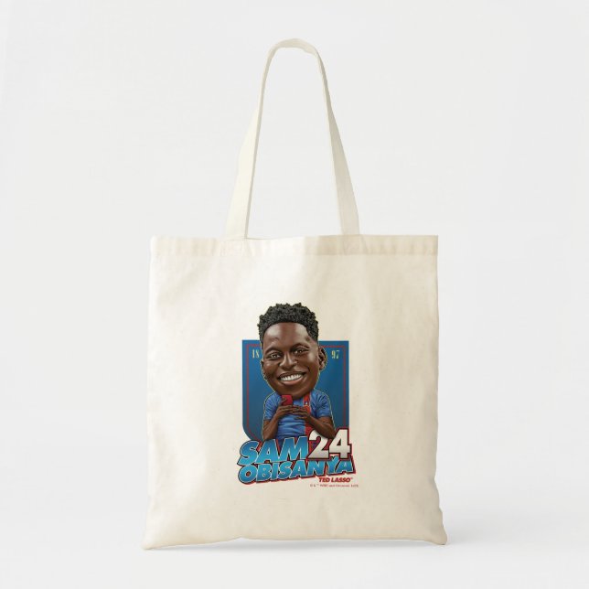 Bolsa Tote Ted Lasso | Sam Obisanya Bobblehead (Frente)
