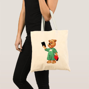 Bolsa Tote Teddy Bear Doutor Tote Bag