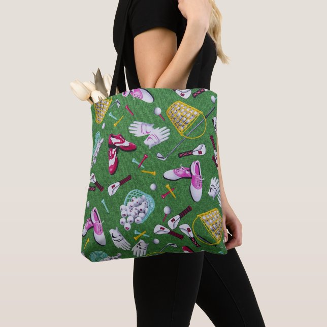 Bolsa Tote Tee Time Girly Golf (Close Up)