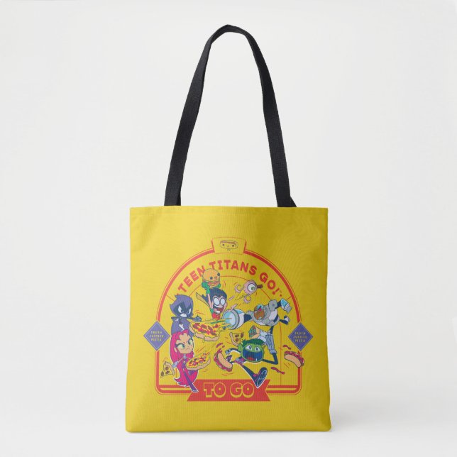 Bolsa Tote Teen Titans Go! Ir (Frente)