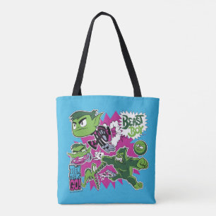 Bolsa Tote Teen Titans Go!   Manchas de animais