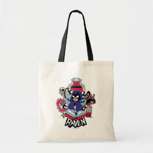 Bolsa Tote Teen Titans Go!   Raven Demonic Powers Graphic