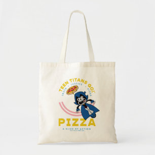 Bolsa Tote Teen Titans Go! Raven "Truth Justice Pizza"