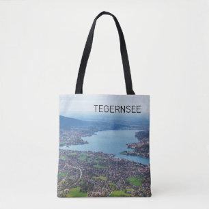 Bolsa Tote Tegernsee Bavaria Lake Germany Panorama Souvenir