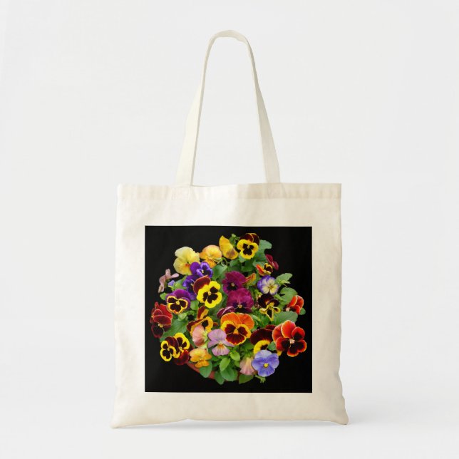 Bolsa Tote Tela Pansy (Frente)
