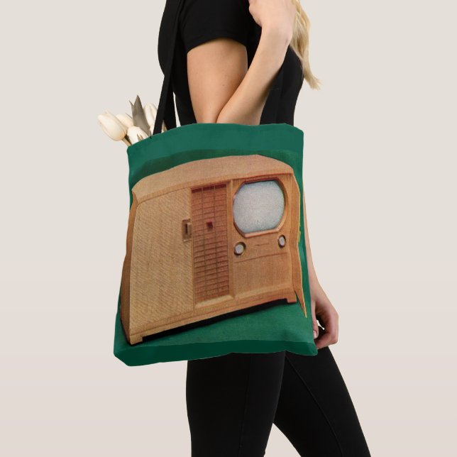 Bolsa Tote televisão dinamarquesa moderna n.º 2, de cerca de  (Close Up)