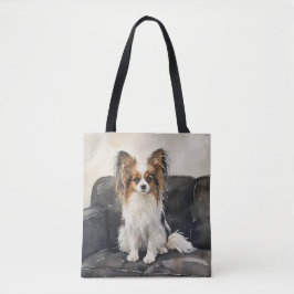 Bolsa Tote Telha de Foto Acrílica Papillion
