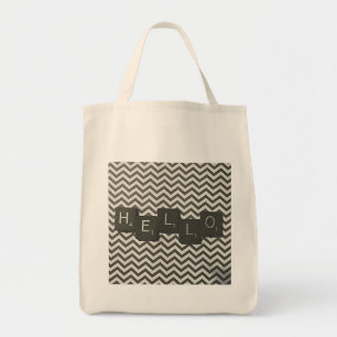 Bolsa Tote Telhado olá!