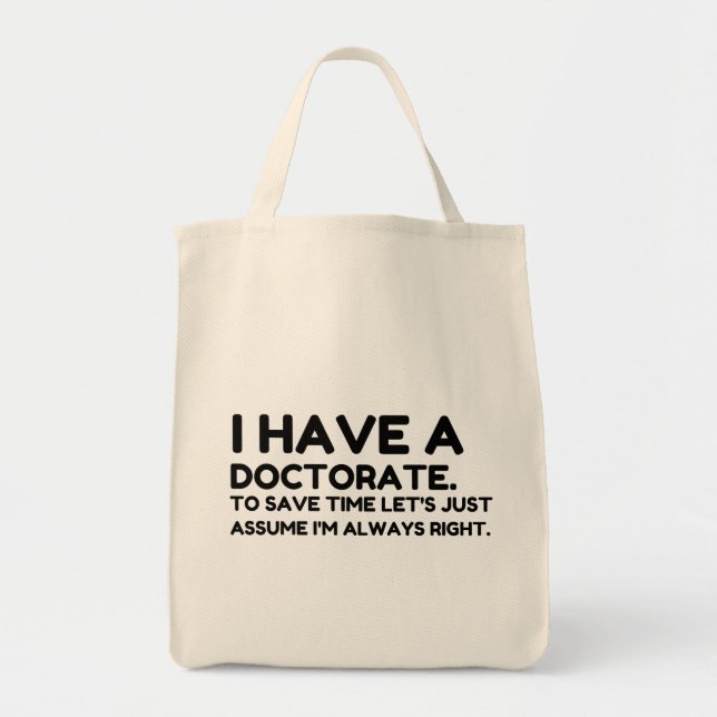BOLSA TOTE TÊM UM MÉDICO (Frente)