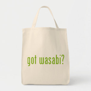 Bolsa Tote tem wasabi?