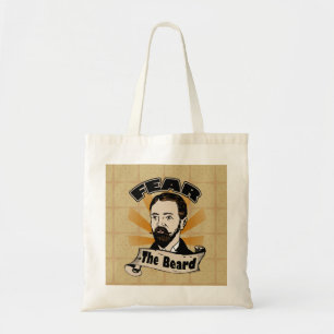 Bolsa Tote Tema a barba, bigode engraçado