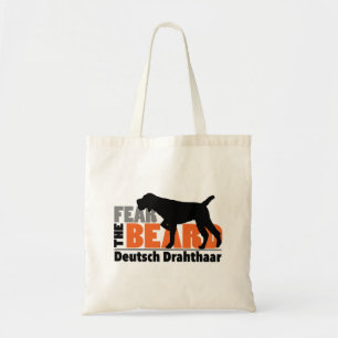 Bolsa Tote Tema a barba - Deutsch Drahthaar