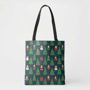 Bolsa Tote Tema de Férias de Natal