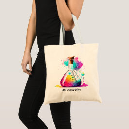 Bolsa Tote Tema do Laboratório de Ciências Modernas