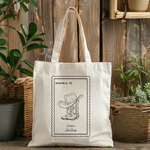 Bolsa Tote Tema Western Personalizado Festa de Solteira Últim