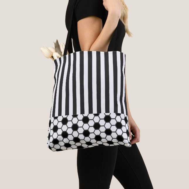 Bolsa Tote Temas de futebol (Close Up)