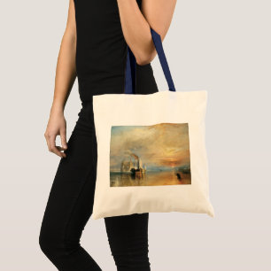 Bolsa Tote Temeraire em luta de Joseph Turner, Arte Marítima