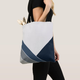 Bolsa Tote Tempestade Blue e Cinza City Summer Home