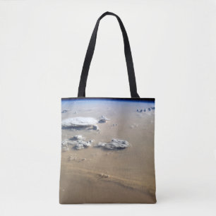 Bolsa Tote Tempestade De Poeira Nos Mares De Areia Do Deserto