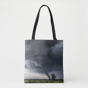Bolsa Tote Tempestade tornado ou torção elevando fardos de fe