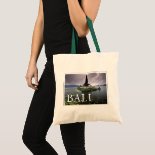 Bolsa Tote Templo Ulun Danu Bali, Indonésia