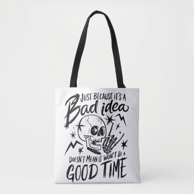 Bolsa Tote Tempo bom (Frente)