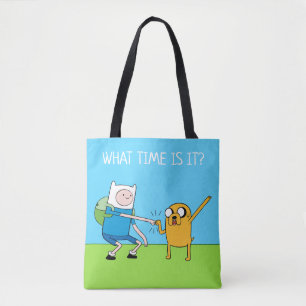 Bolsa Tote Tempo de Aventura   Finn & Jake Fist Bump