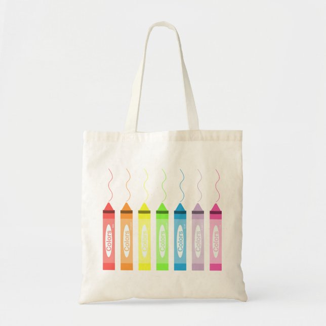 Bolsa Tote Tempo de Coloração! (Frente)