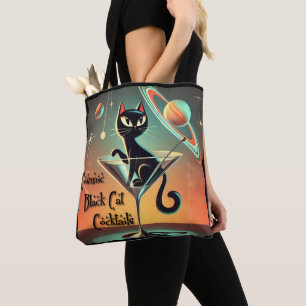 Bolsa Tote Tempo de Futuro Atômico, Black Cat Martini