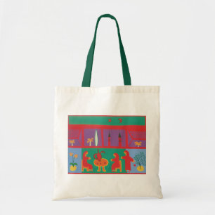 Bolsa Tote Tempo do chá no museu 2003