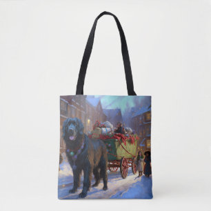 Bolsa Tote Temporada Festiva de Natal da Terra Nova