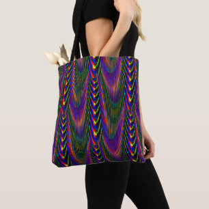 Bolsa Tote Tempos de Diversão Psicodélica.......