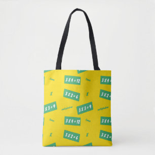 Bolsa Tote Tempos três de aprendizado amarelo