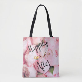 Bolsa Tote Tendência Feliz Para Sempre Após Design